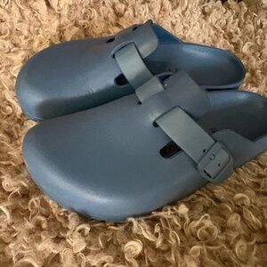 Blue EVA Birkenstocks for Women